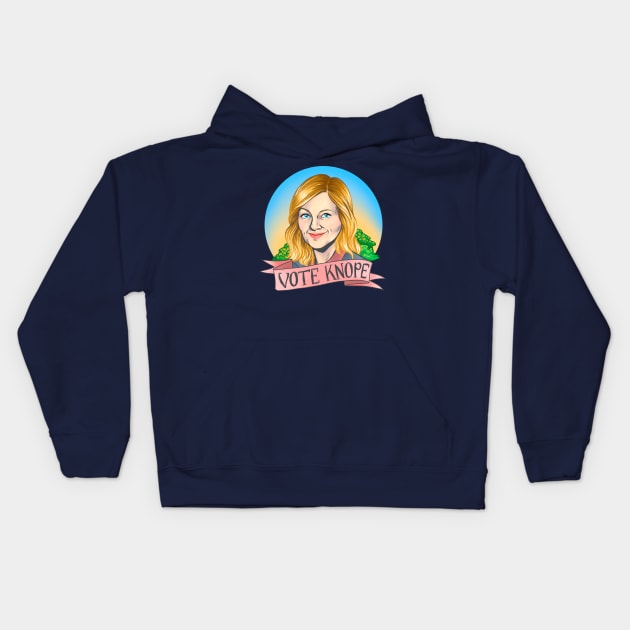 Vote Knope Kids Hoodie by Molly11